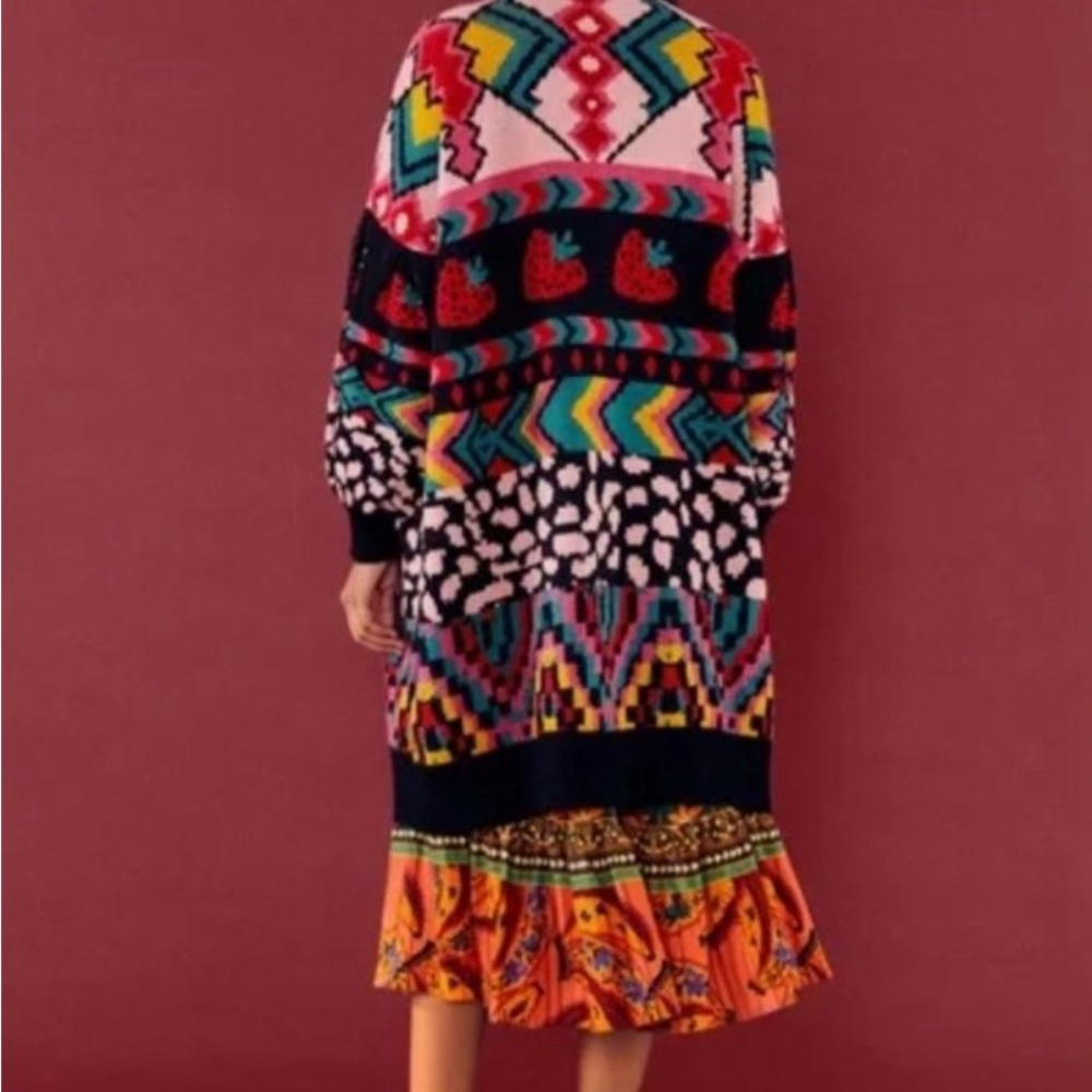 FARM Rio Multicolor Patterned Cardigan - Picture 3 of 10